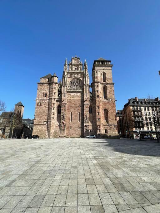 Ferienwohnung Le Coeur De Rodez Exterior foto